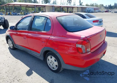 2001 Toyota Echo z USA, uszkodzony, nr VIN JTDBT123810146967